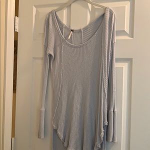 Blue Free People Shirt